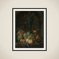 Still Life with Fruit framed