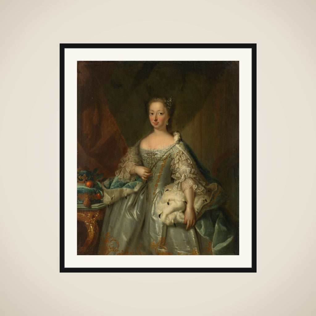 Portrait of Anne of Hanover, Princess Royal and Princess of Orange, Consort of Prince William IV framed