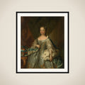 Portrait of Anne of Hanover, Princess Royal and Princess of Orange, Consort of Prince William IV framed
