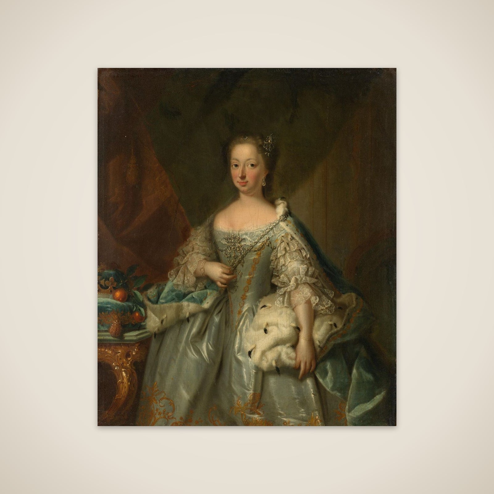 Portrait of Anne of Hanover, Princess Royal and Princess of Orange, Consort of Prince William IV unframed print