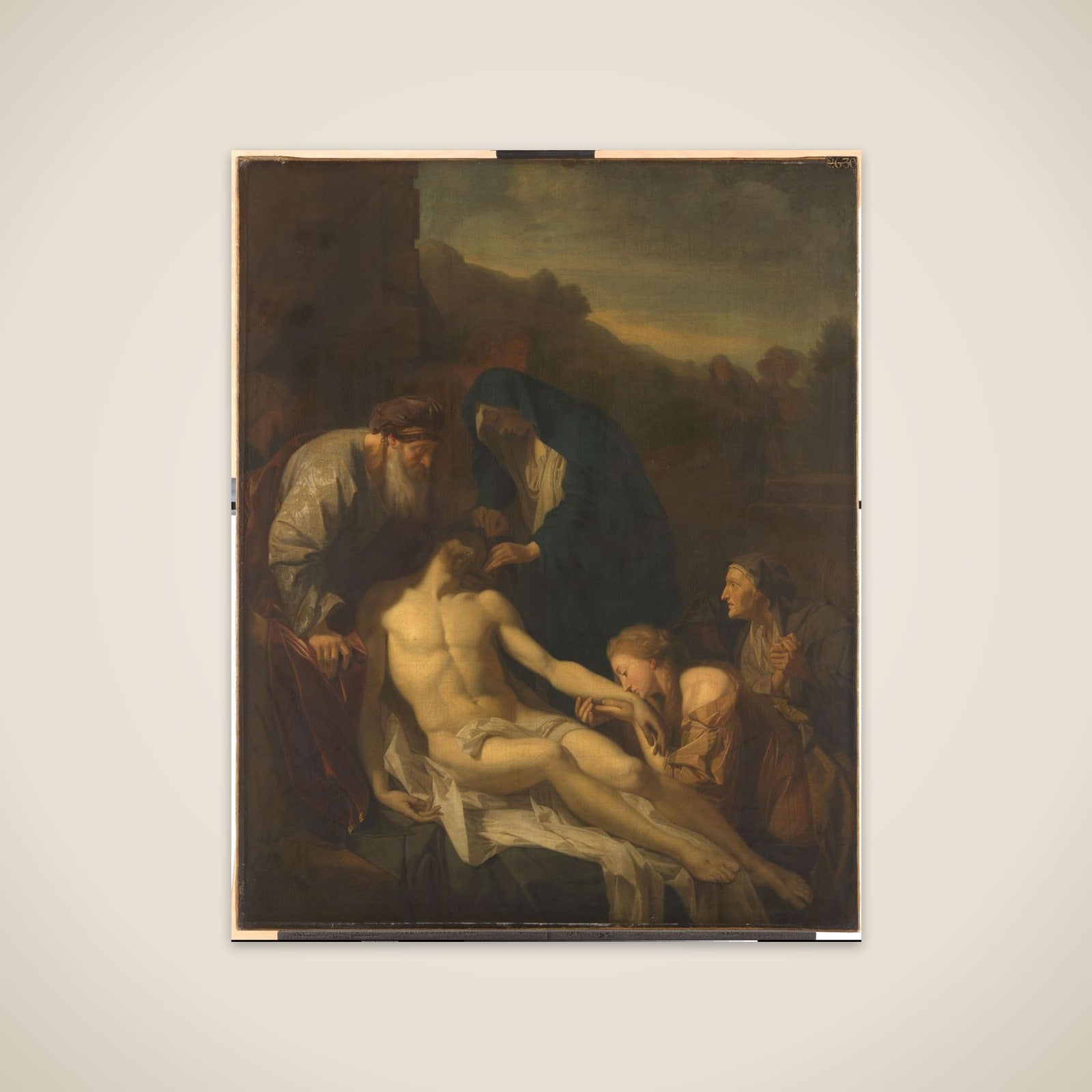 The Entombment unframed print