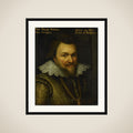 Portrait of Philips Willem (1554-1618), Prince of Orange framed