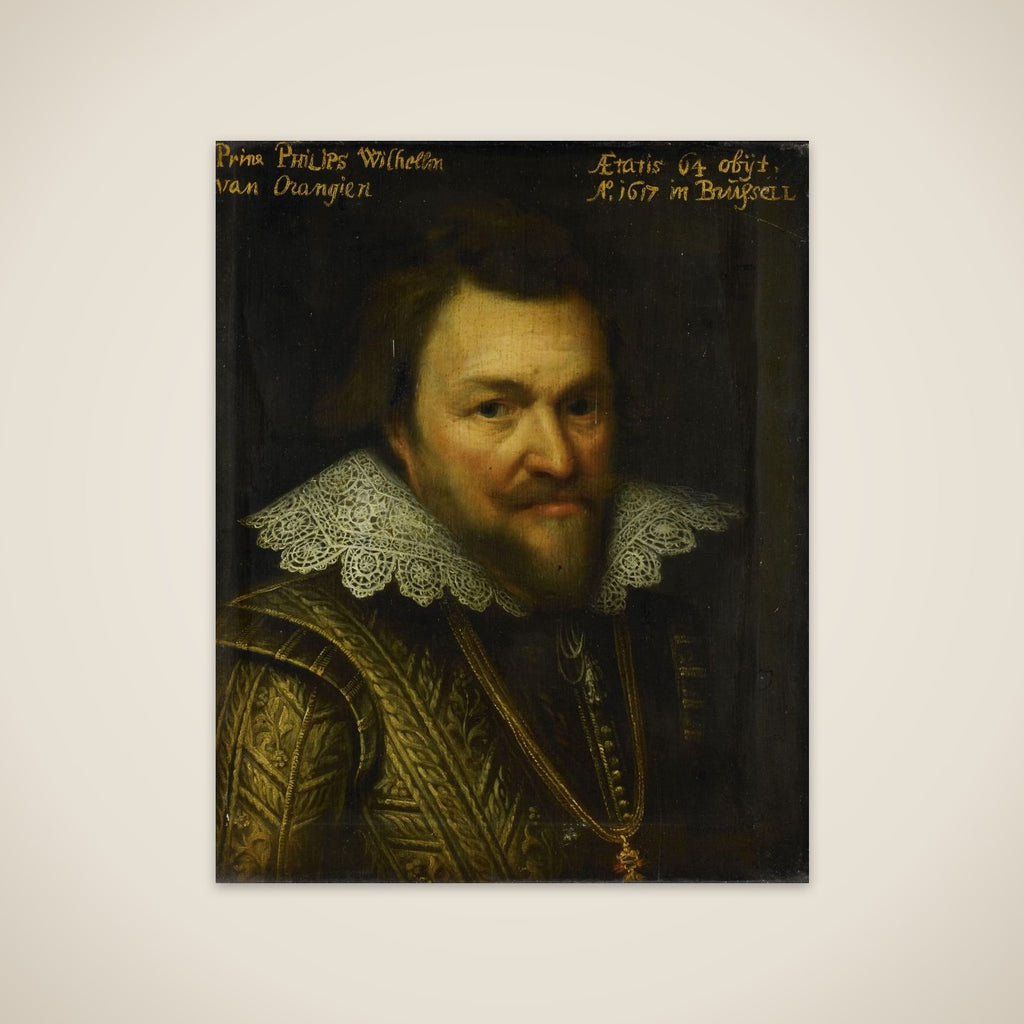 Portrait of Philips Willem (1554-1618), Prince of Orange unframed print