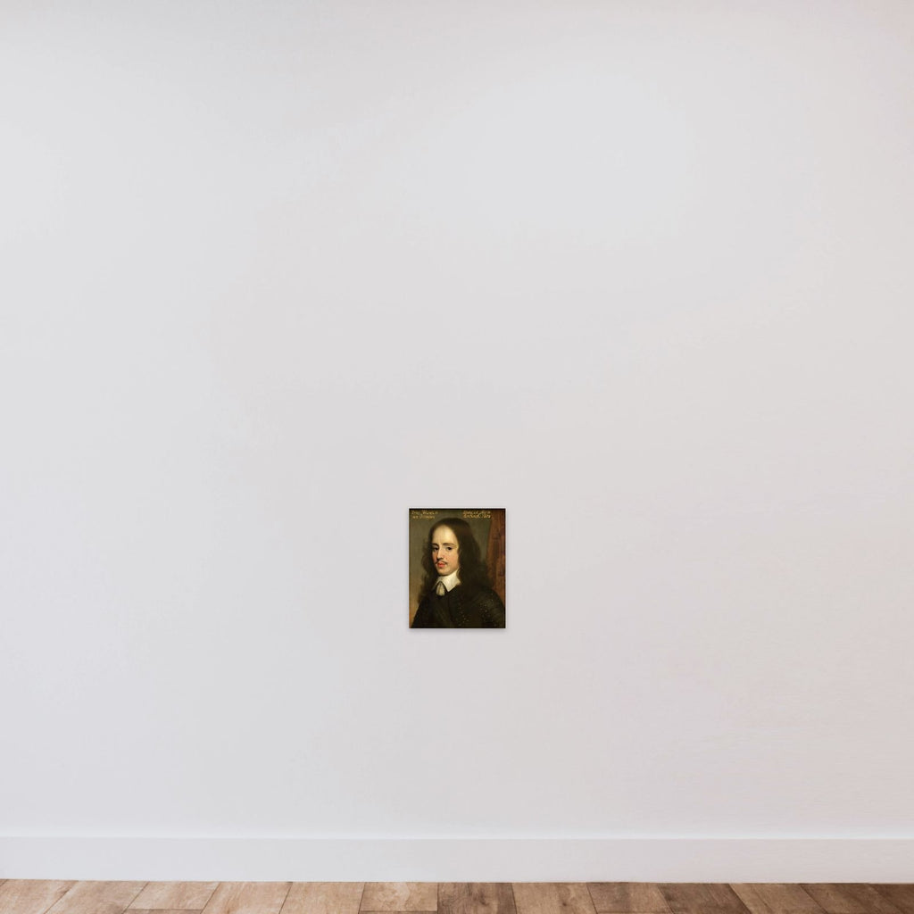 Portrait of Willem II (1626-50), Prince of Orange unframed — shown to scale