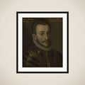 Portrait of Lodewijk (1538-74), Count of Nassau framed