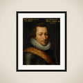 Portrait of Lodewijk Günther (1575-1604), Count of Nassau framed