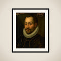 Portrait of an Unknown Count or Officer, possibly Jan the Elder (1535-1606), Count of Nassau framed