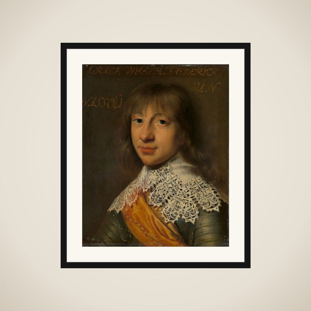 Portrait of Willem Frederik (1613-64), Count of Nassau-Dietz framed