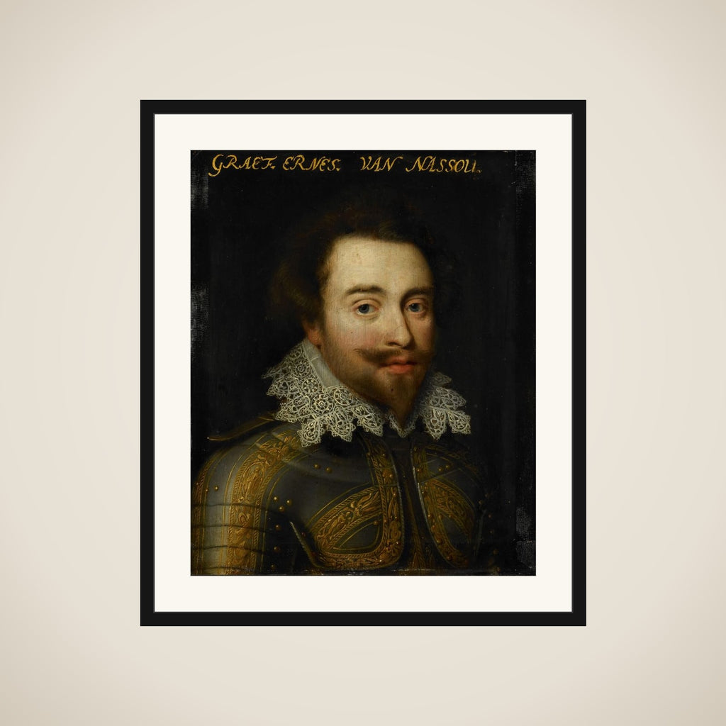 Portrait of Johan Ernst I (1582-1617), Count of Nassau-Siegen framed