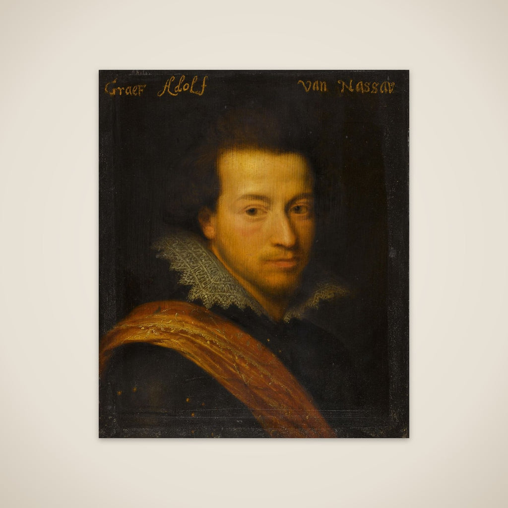 Portrait of Adolf (1586-1608), Count of Nassau-Siegen unframed print