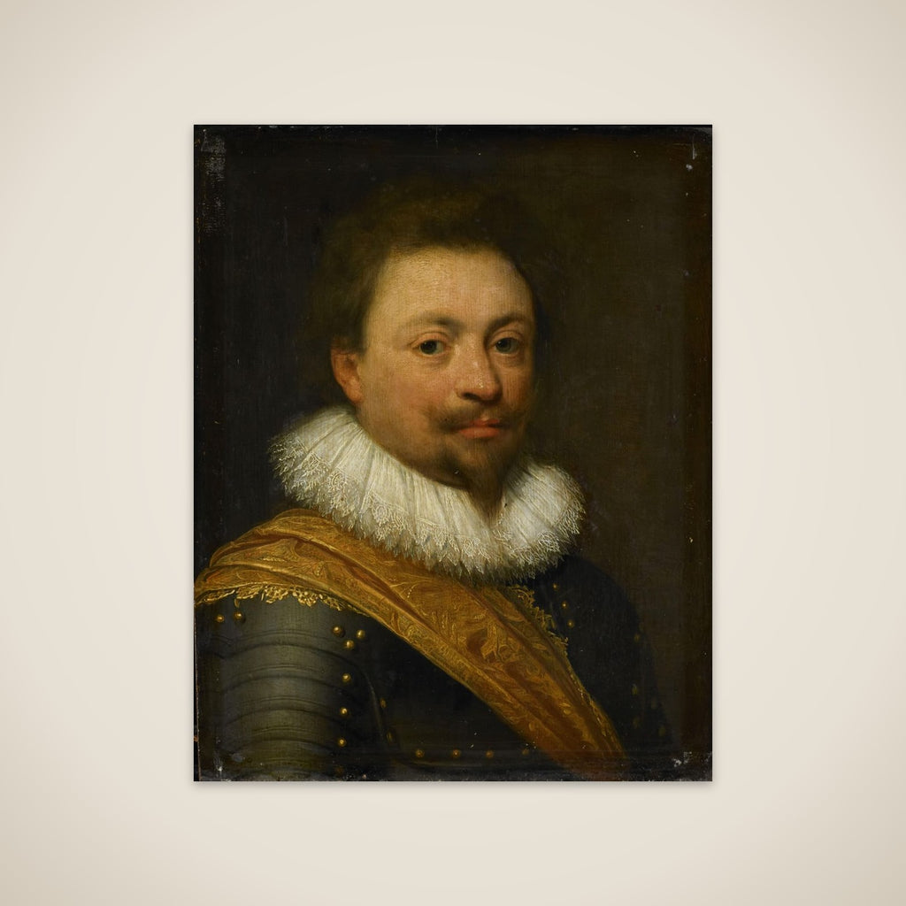 Portrait of William (1592-1642), Count of Nassau-Siegen unframed print