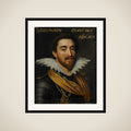 Portrait of Philip Ernst (1585-1629), Count of Hohenlohe zu Langenburg framed