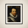 Portrait of Syrius de Bethune (?-1649), Lord of Cogni, Mareuil, le Beysel, Toulon, Conegory and Chastillon framed