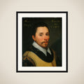 Portrait of Joost de Zoete (?-1589), Lord of Villers framed