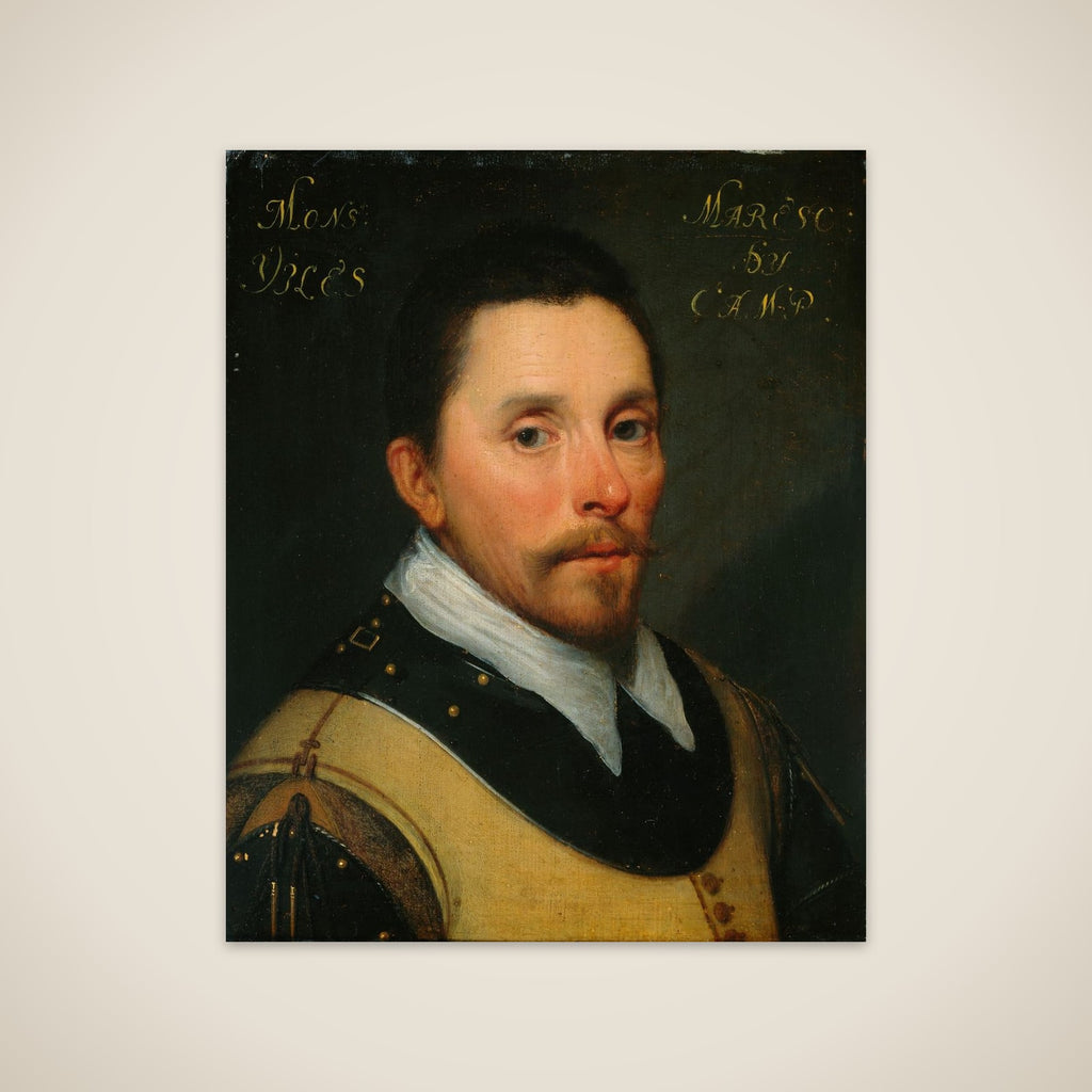 Portrait of Joost de Zoete (?-1589), Lord of Villers unframed print