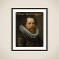 Portrait of Anthonis van Utenhove (?-1625), Lord of Rijnesteyn framed
