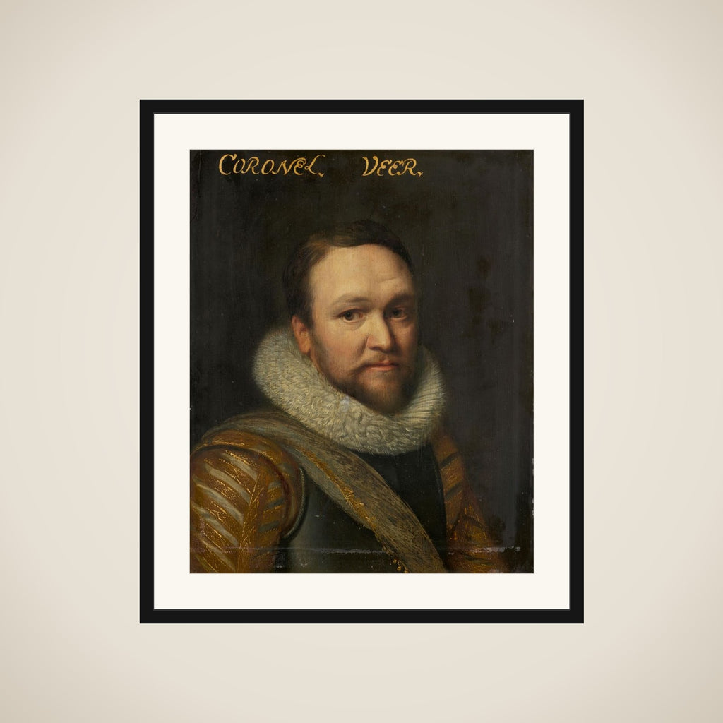 Portrait of Sir Horace Vere (1565-1635) framed