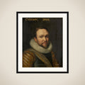 Portrait of Sir Horace Vere (1565-1635) framed