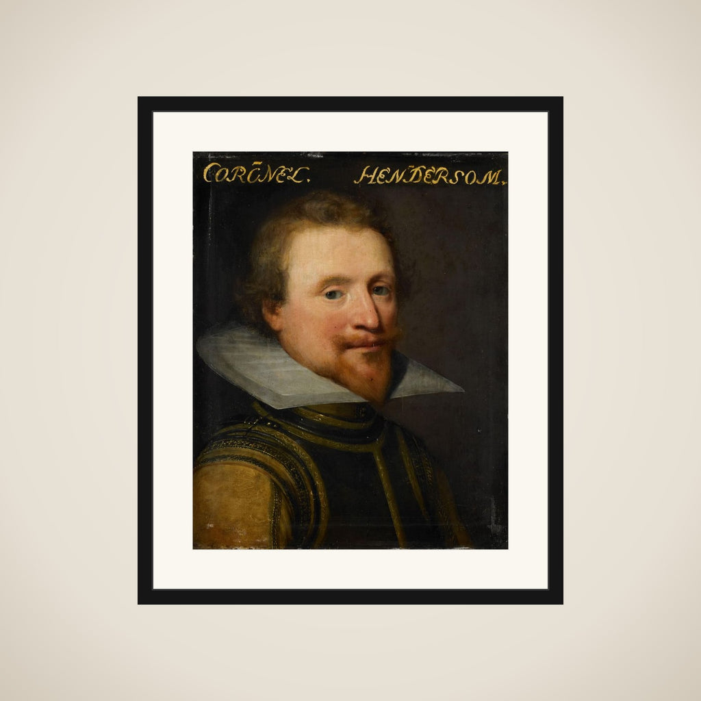 Portrait of Sir Robert Henderson of Tunnegask (1566-1622) framed