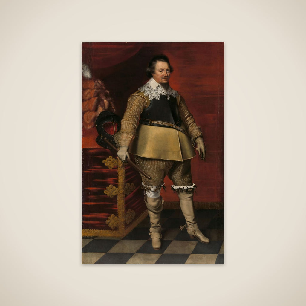 Portrait of Ernst Casimir I (1573-1632), Count of Nassau-Dietz unframed print