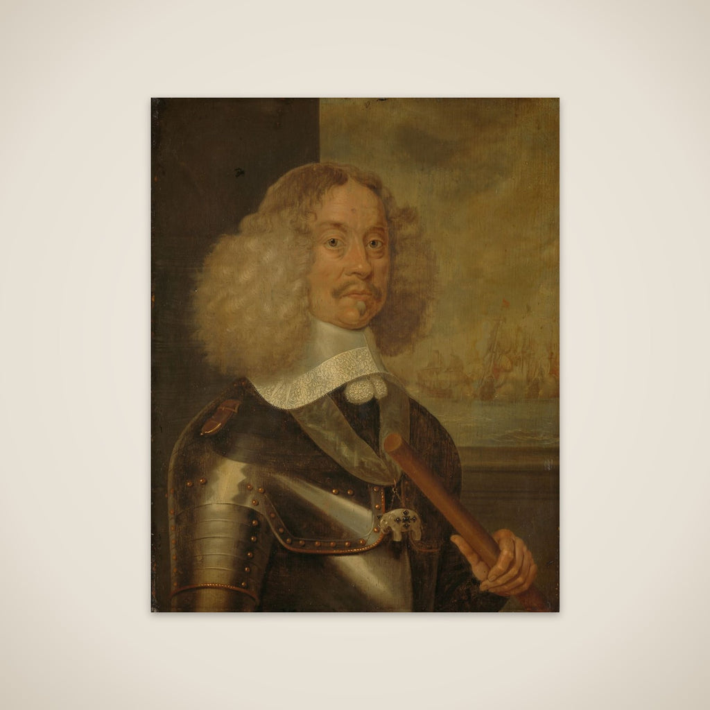 Portrait of Jacob Baron van Wassenaer, Lord of Obdam, Lieutenant-Admiral of Holland and West-Friesland unframed print