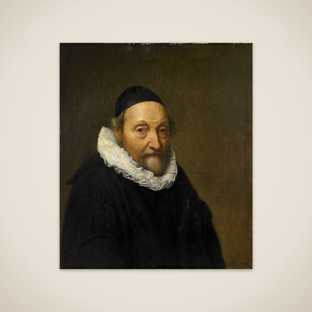 Portrait of Johannes Wtenbogaert (1557-1644) unframed print