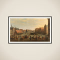 The Disbanding of the 'Waardgelders' (Mercenaries in the Pay of the Town Government) by Prince Maurits in Utrecht, 31 July 1618 framed
