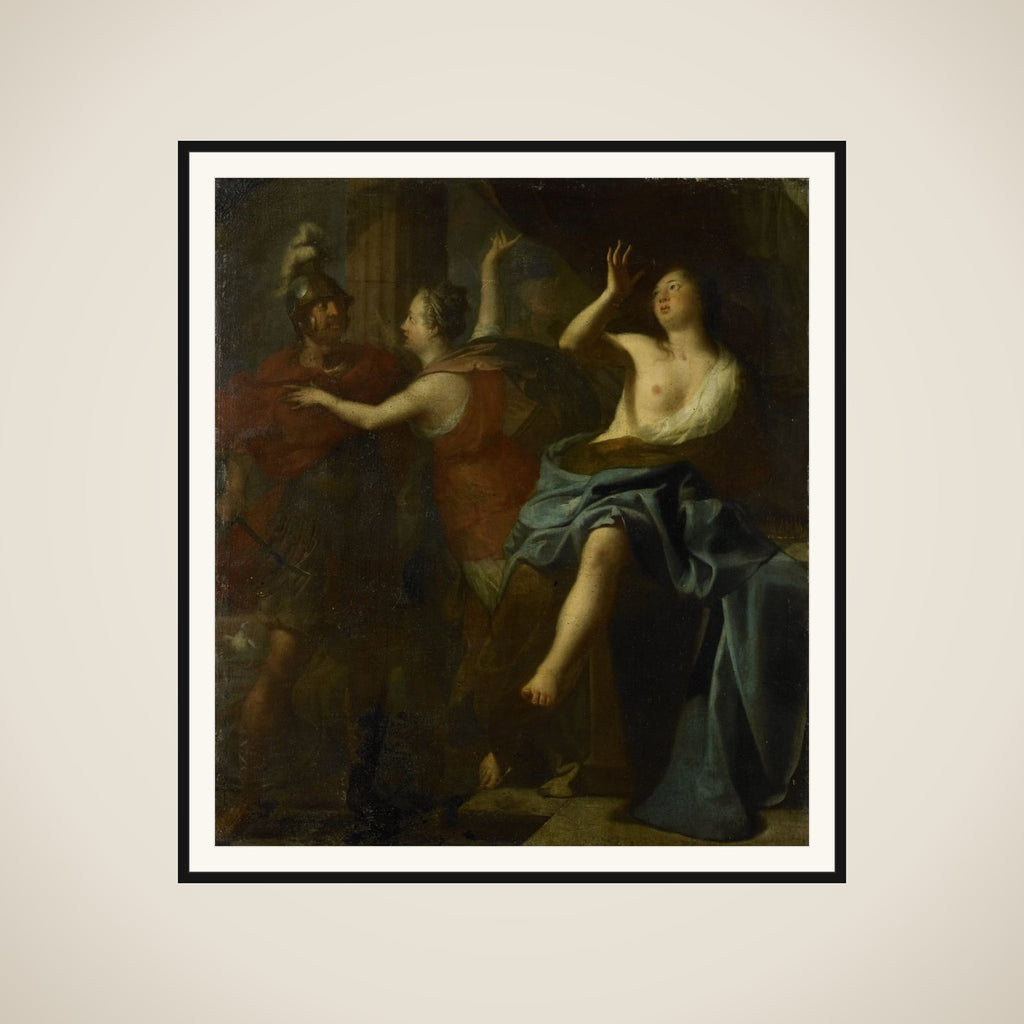 Tarquinius and Lucretia framed
