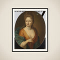 Portrait of a Woman, possibly Elisabeth Hollaer, Wife of Theodorus Rijswijk framed