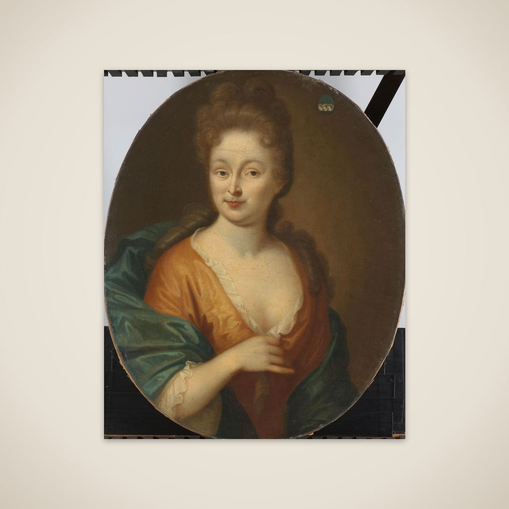 Portrait of a Woman, possibly Elisabeth Hollaer, Wife of Theodorus Rijswijk unframed print