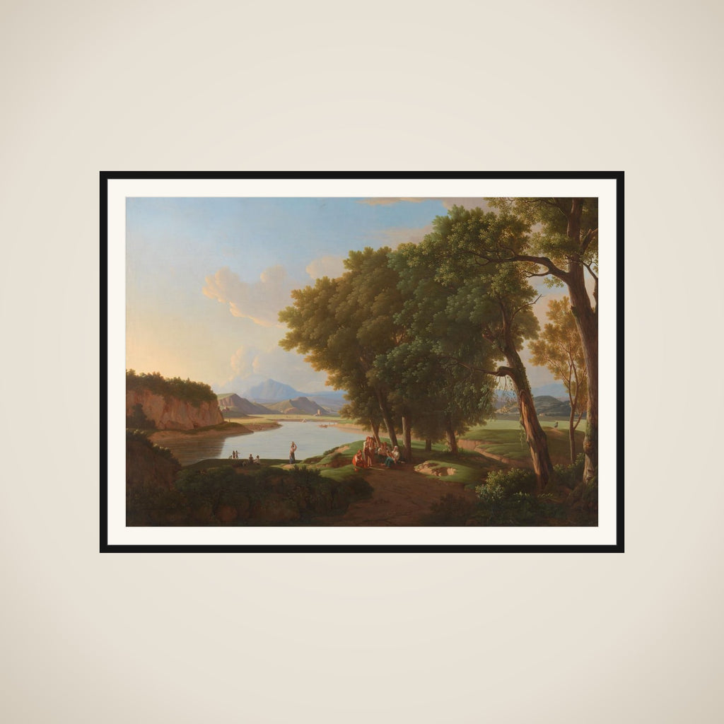 The Aqua Cetosa near Rome framed