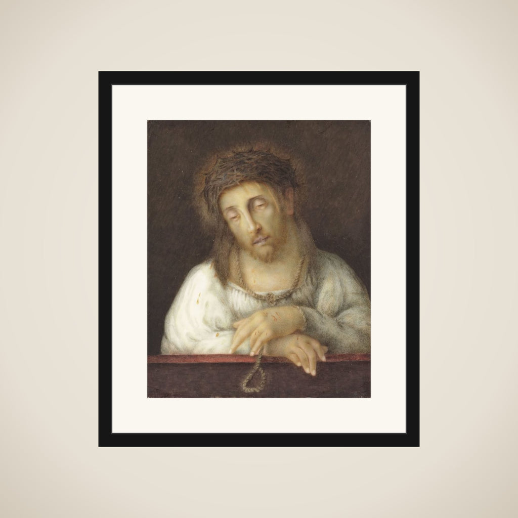 Christus als man van smarten framed