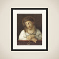 Christus als man van smarten framed