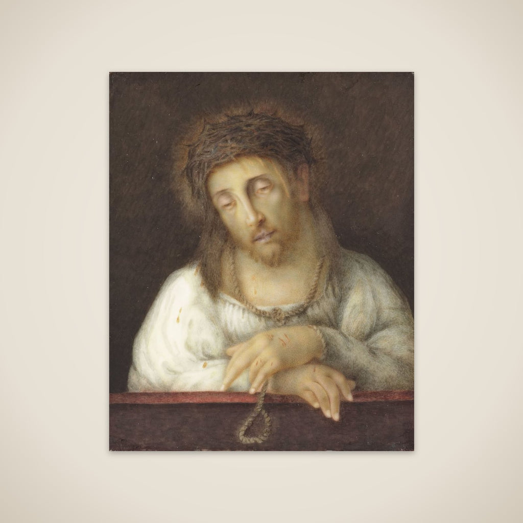 Christus als man van smarten unframed print