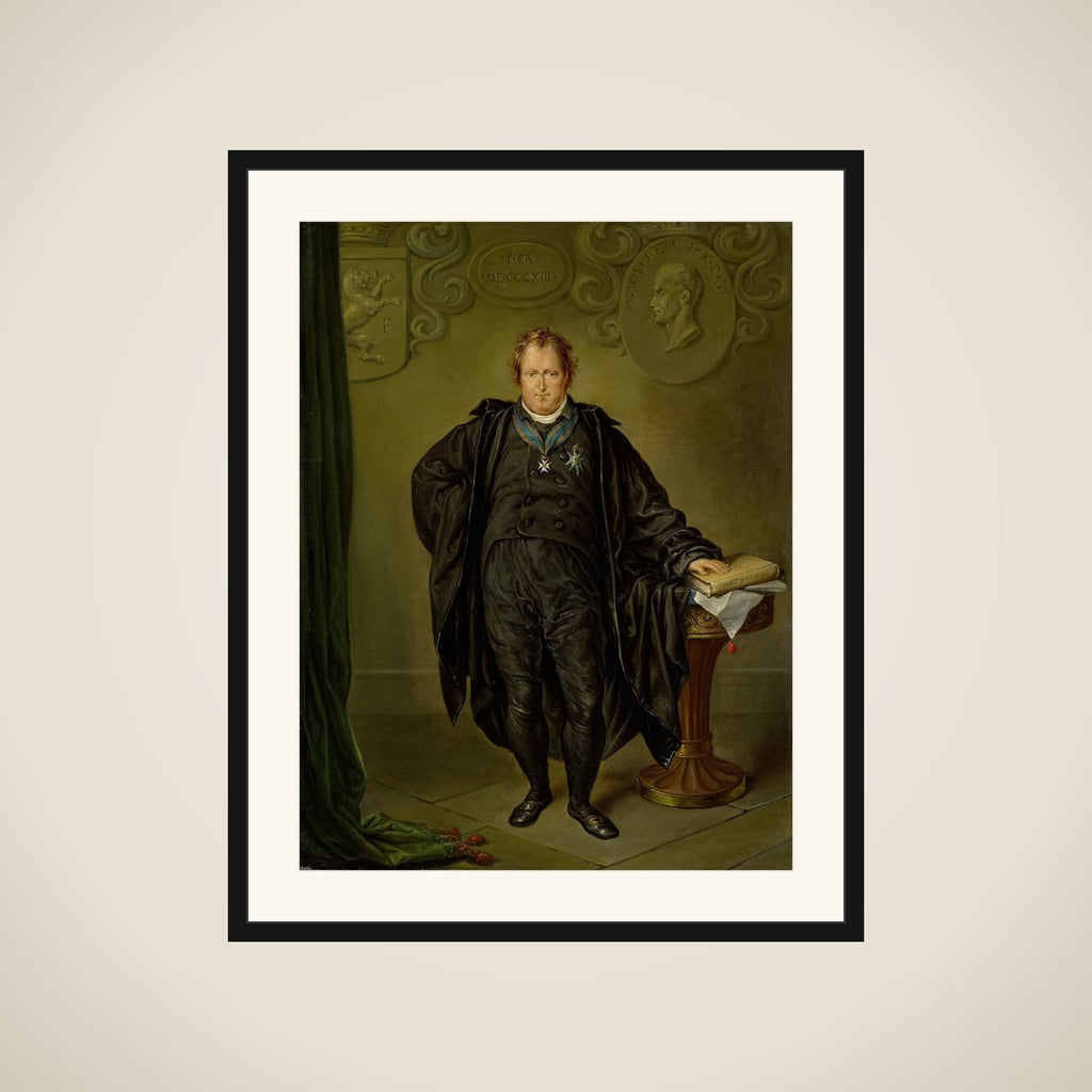 Johan Melchior Kemper (1776-1824), Jurist and Statesman framed
