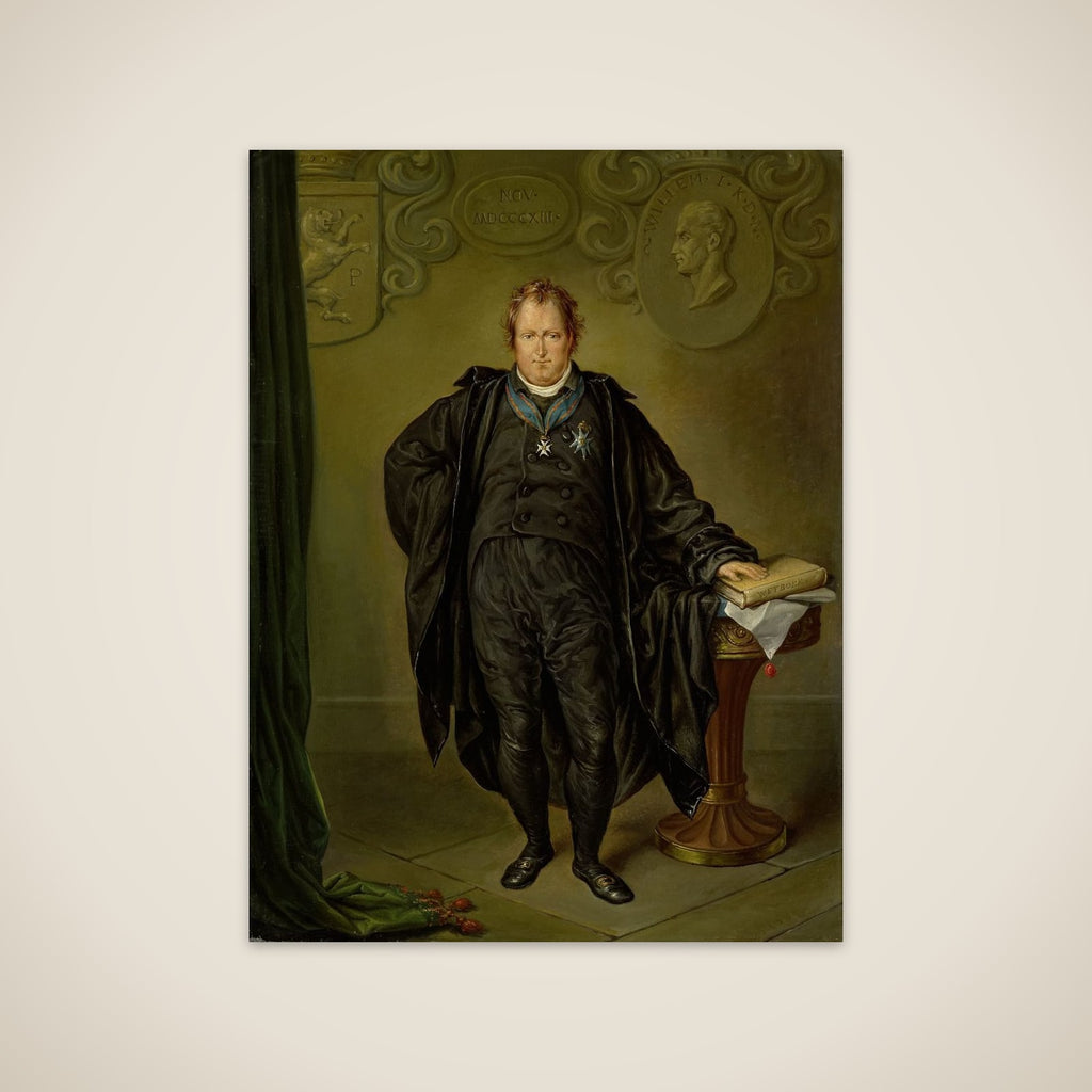 Johan Melchior Kemper (1776-1824), Jurist and Statesman unframed print