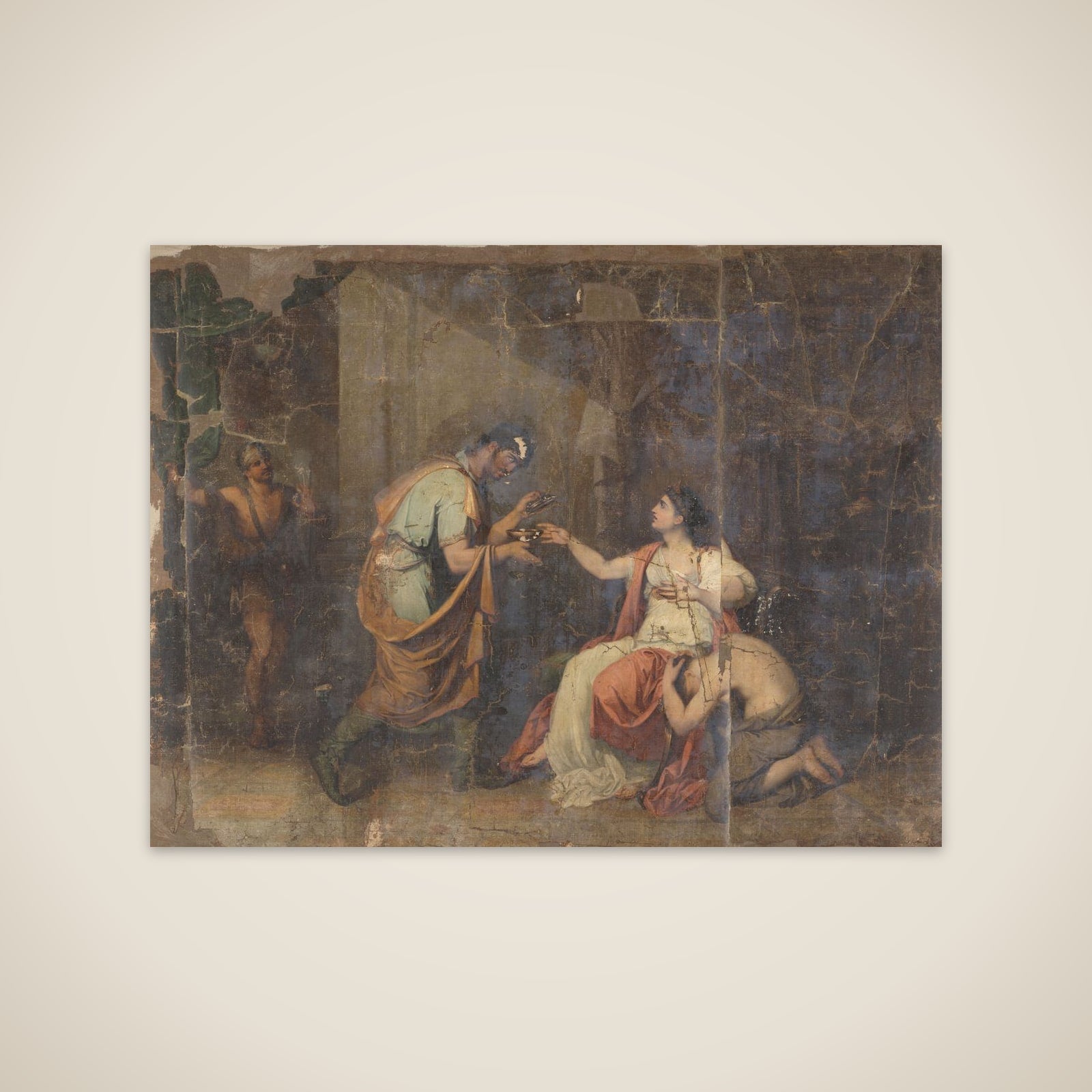 The Death of  Sophonisbe, Queen of Numidia unframed print