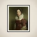 Jacoba Vetter (1796-1830), Wife of Pieter Meijer Warnars, Amsterdam Bookseller framed