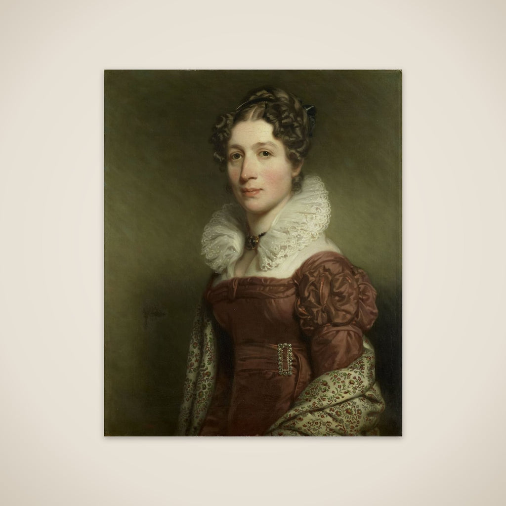 Jacoba Vetter (1796-1830), Wife of Pieter Meijer Warnars, Amsterdam Bookseller unframed print