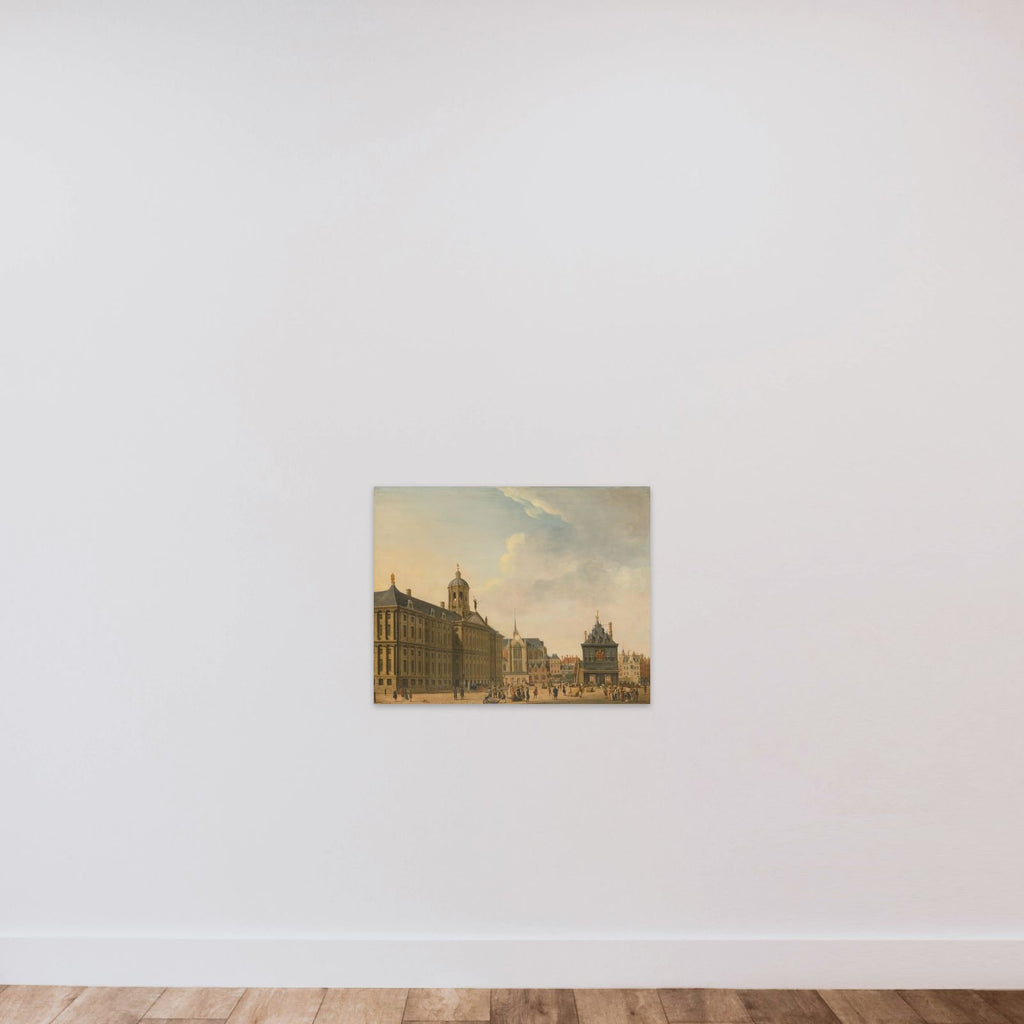 View of the Dam in Amsterdam unframed — shown to scale