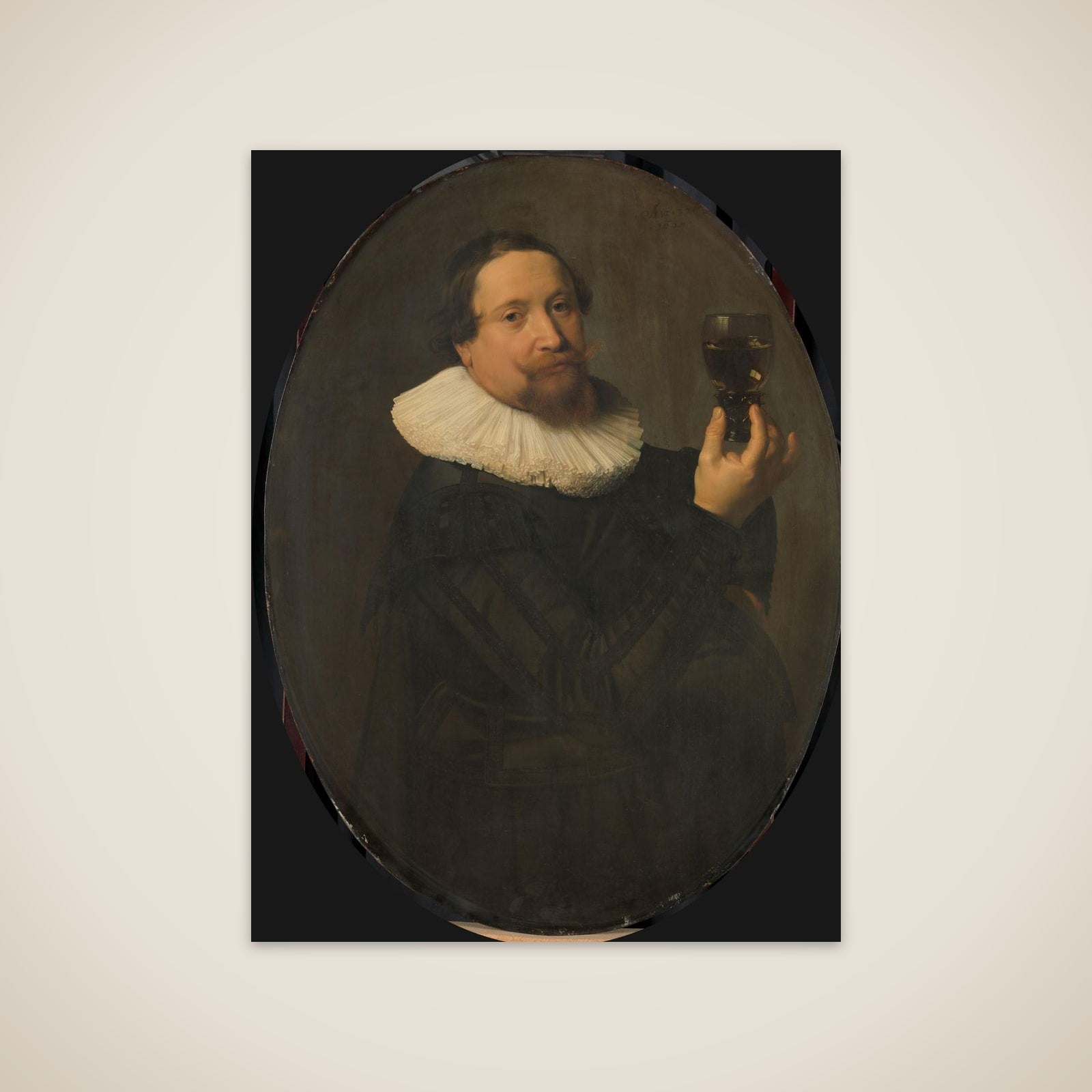 Maerten Rey (d. 1632), Wine Merchant and Steward of the Arquebusiers' Civic Guard unframed print