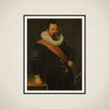 Jochem Hendricksz Swartenhont (1566-1627). Vice Admiral of Holland, Husband of Elisabeth Bas framed