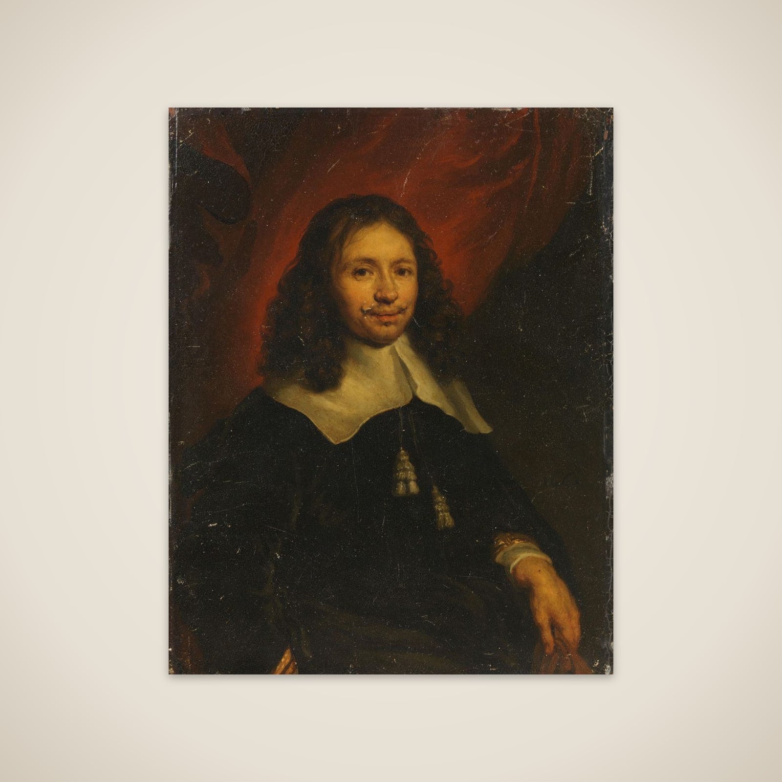 Portrait of Dionijs Wijnands, Merchant in Amsterdam unframed print