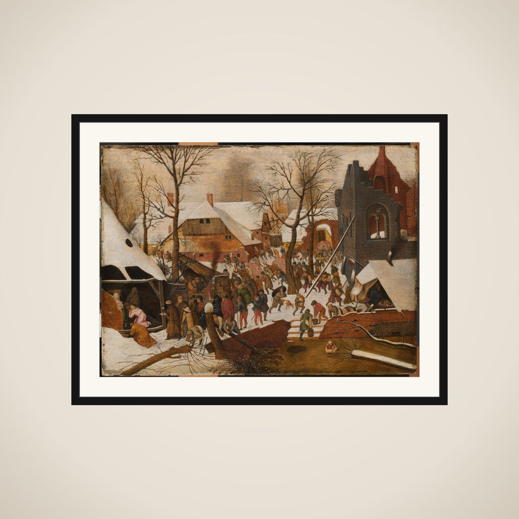 The Adoration of the Magi framed