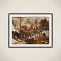 The Adoration of the Magi framed