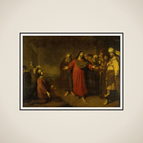 Christ and the Centurion framed