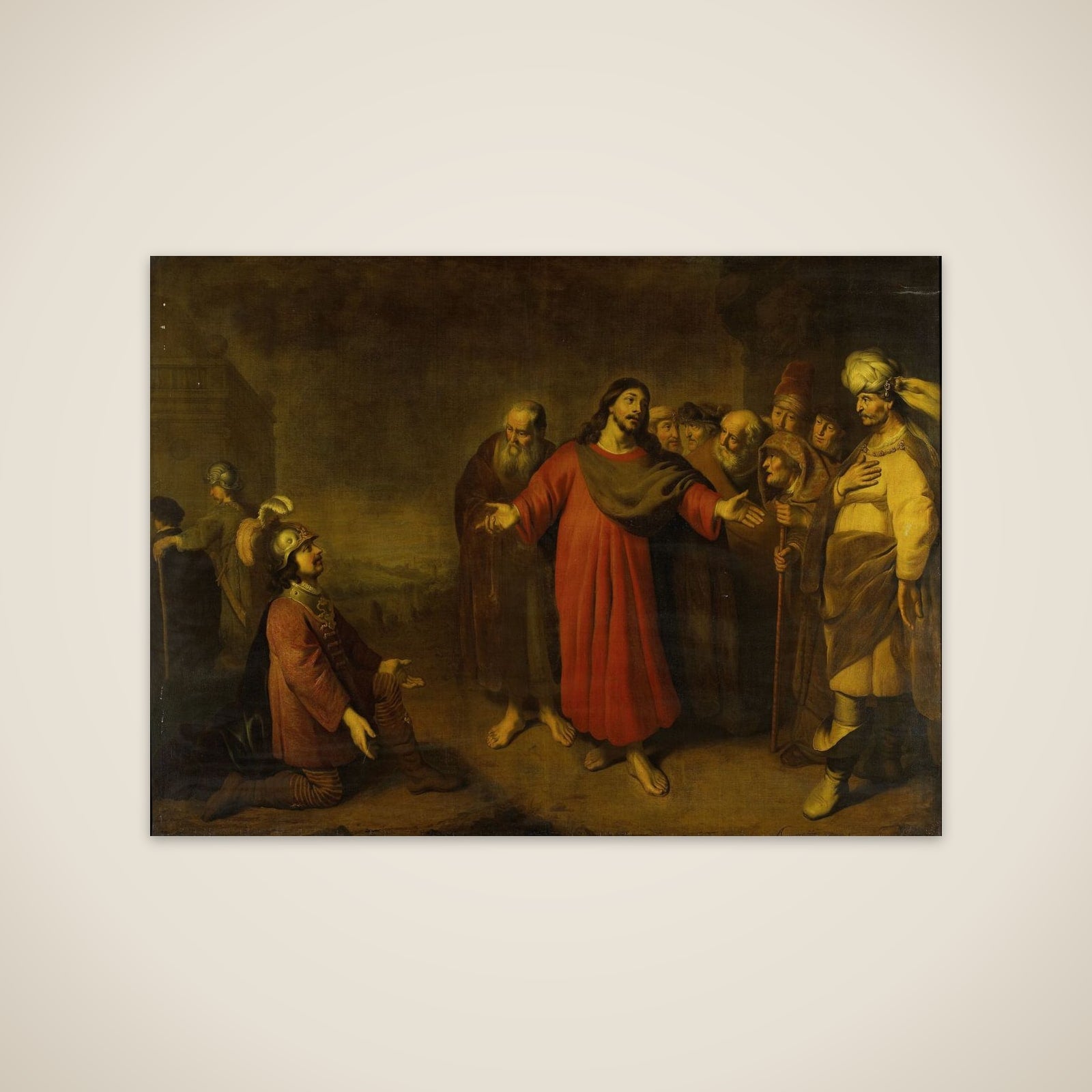 Christ and the Centurion unframed print
