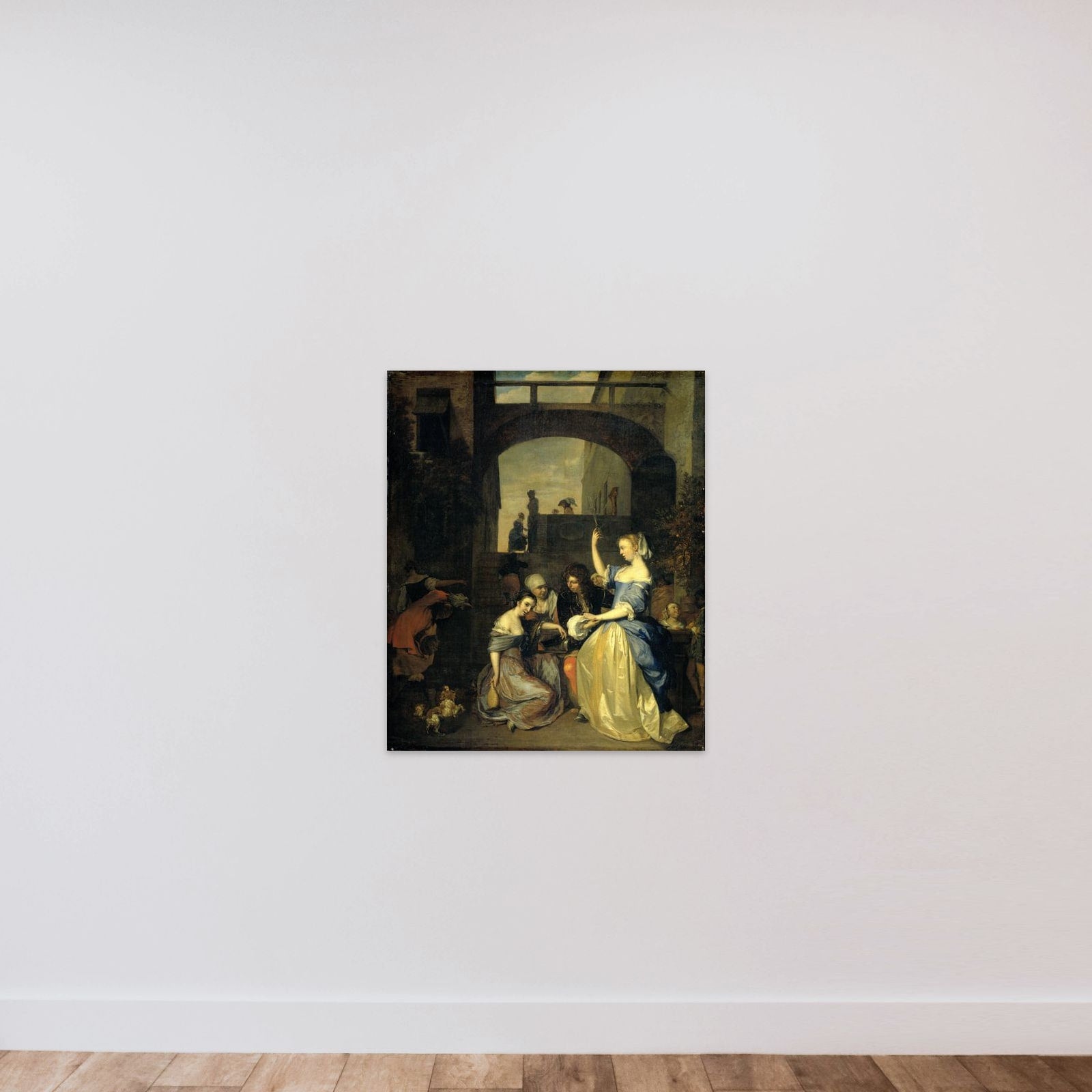 The Prodigal Son unframed — shown to scale
