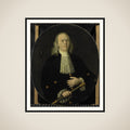Portrait of Abraham van Riebeeck (1653-1713) framed