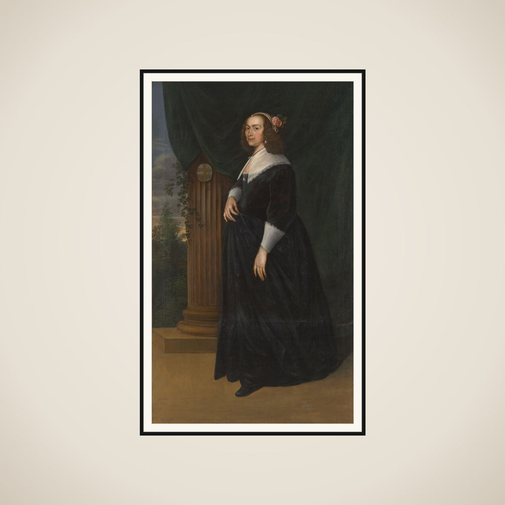 Maria Hartmansdr de Custer(e). Echtgenote van Willem Kettingh framed